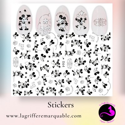 Stickers Mickey Mouse Minnie